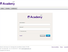 Tablet Screenshot of learn.gaelacademy.com